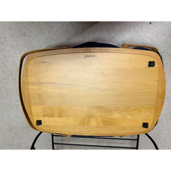 Longaberger 1999 Collector's Club Family Picnic With Wrought Iron Stand - Picture 3 of 7